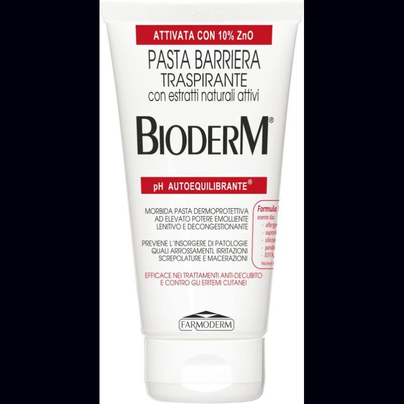 Bioderm Barrier Paste Traspirante con Zinco - 300ml