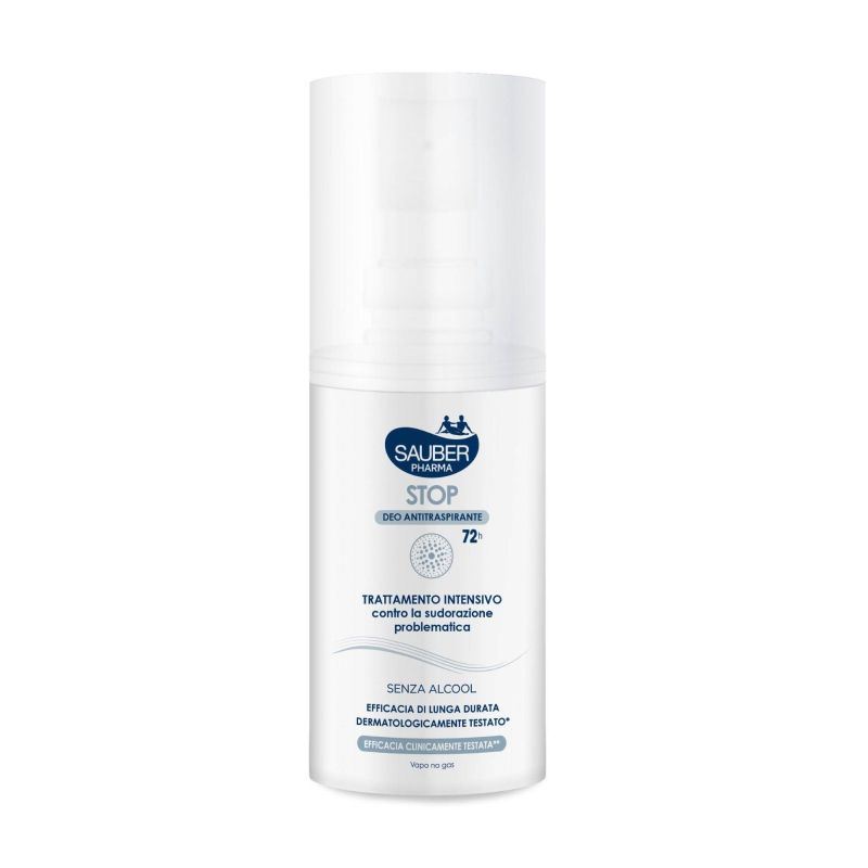 Sauber Deodorante No Gas Antitraspirante 72 Ore - 75ml