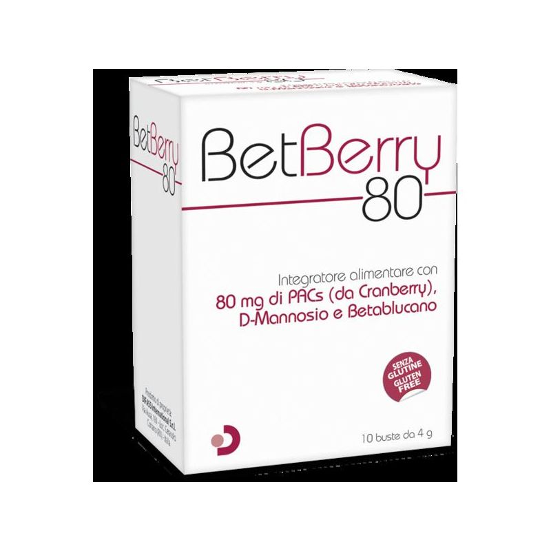 Betberry - 80 Contenuti in 10 Buste Individuali