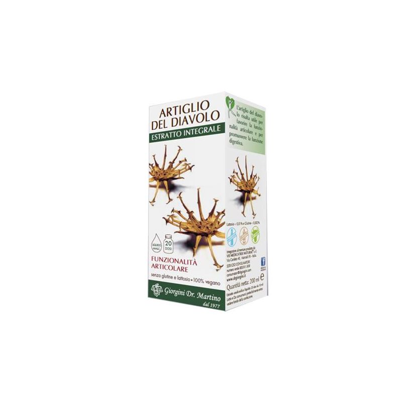 Estratto di Artiglio del Diavolo Integratore 200ml
