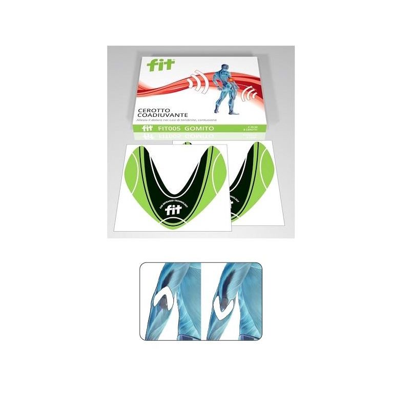 Cerotti per Gomito Fit da 8 Pezzi