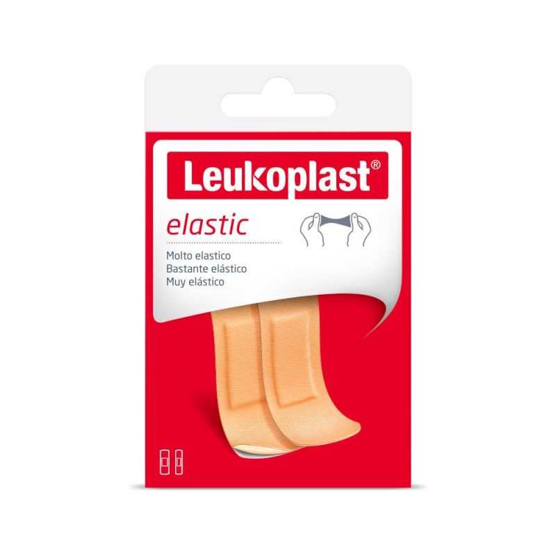 Leukoplast Elastic - Pacco da 20 Pezzi in 2 Misure Assortite