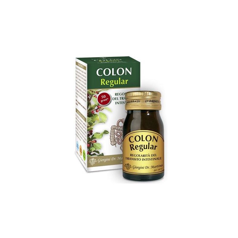 Colon Regular - Supporto Naturale per la Regolarità Intestinale, 50 Grani