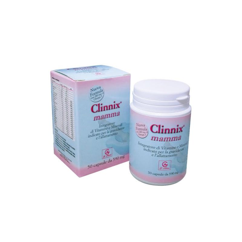 Clinderm Mamma - Integratore Pre e Post Gravidanza - 50 Capsule