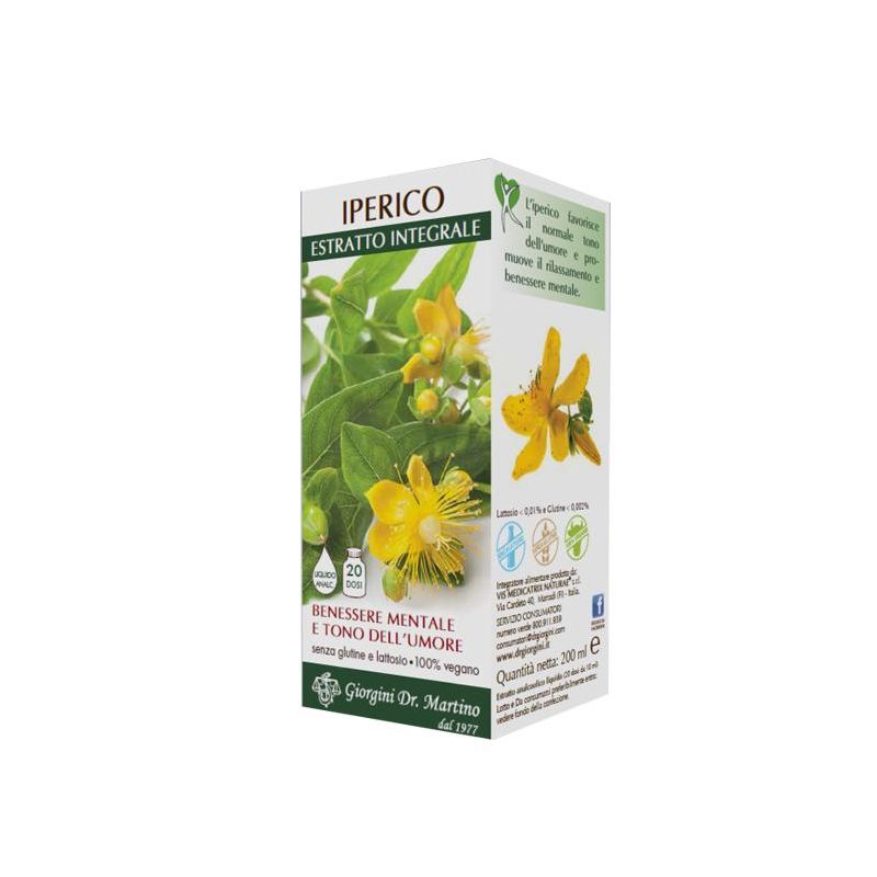 Integratore di Iperico Puro in Estratto da 200ml