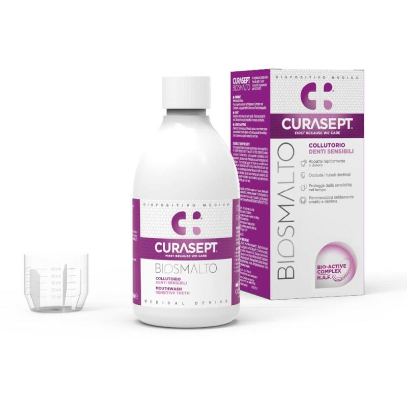 Curasept Biosmalto - Collutorio per Denti Sensibili 300ml