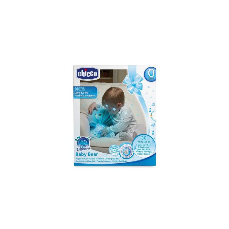 Chicco Gioco Orsetto Baby in Azzurro - Peluche Educativo
