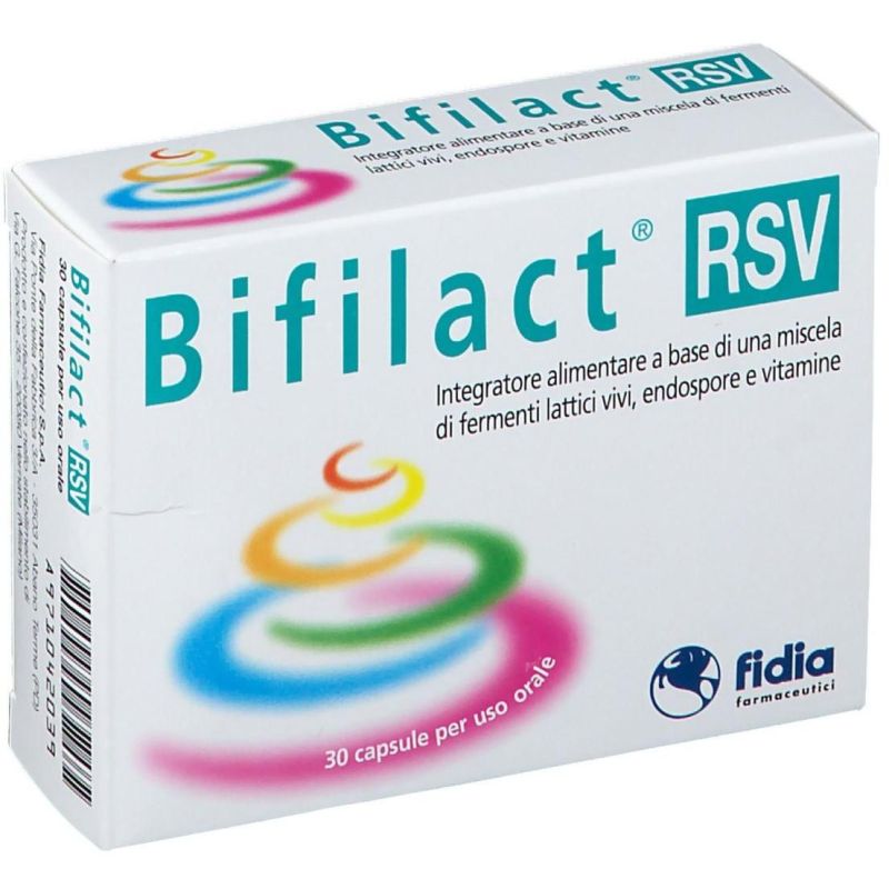 Biflact RSV - Probiotico Salutare in 30 Capsule