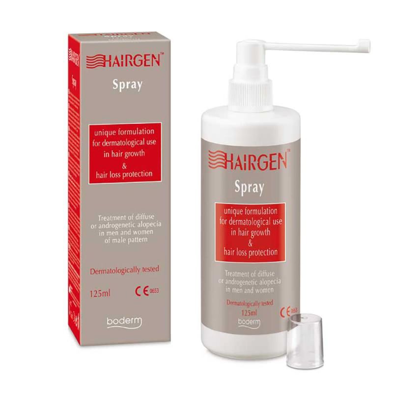Hairgen Spray Anticaduta 125ml - Trattamento Rinforzante per Capelli