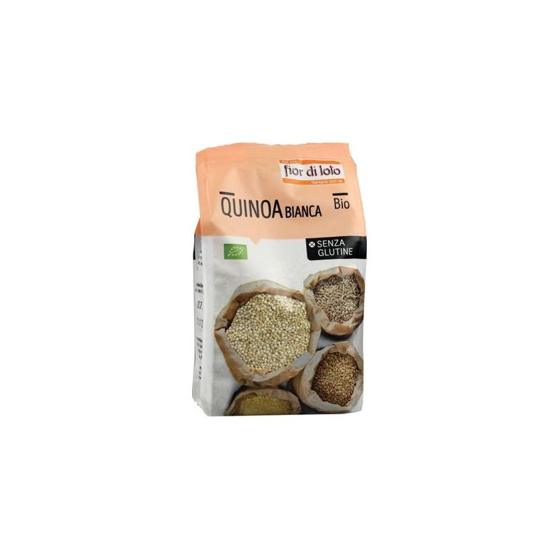Quinoa Bianca Fior Di Loto Senza Glutine - 400g
