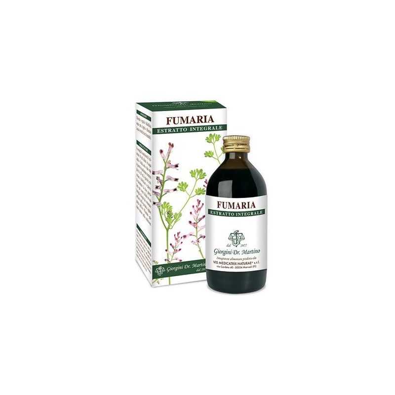Dr Giorgini Fumaria - Estratto Concentrato Integrale 200ml