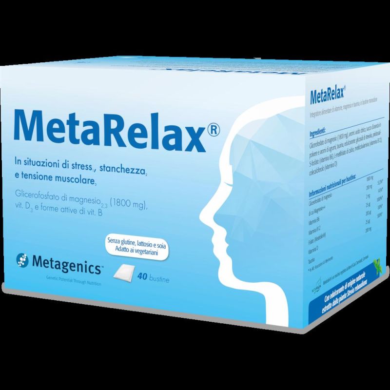 Metarelax Nuova Formula - Confezione da 40 Bustine