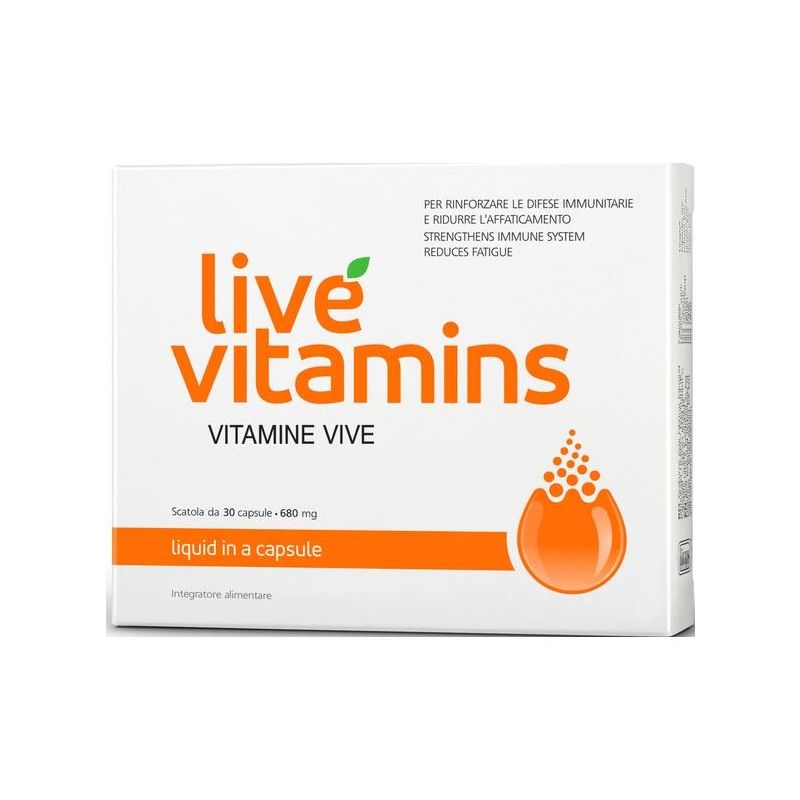 Live Vitamins Essential 30-Day Capsule Supply