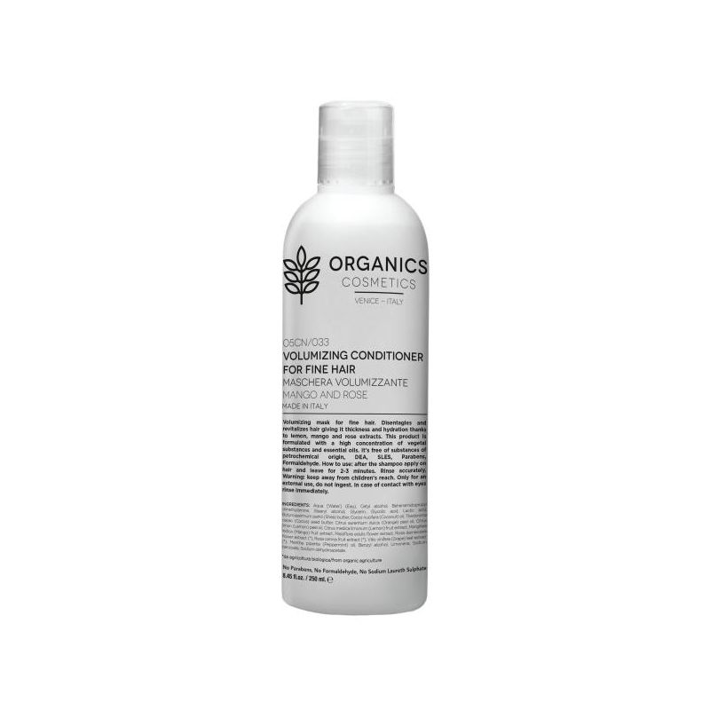 Maschera Volumizzante per Capelli Fini - Organics Cosmetics, 250ml