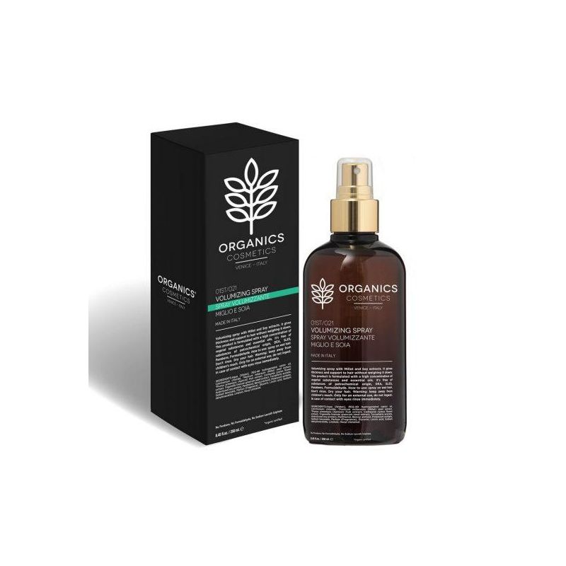 Spray Volumizzante Bio per Capelli con Miglio e Soia - 250ml