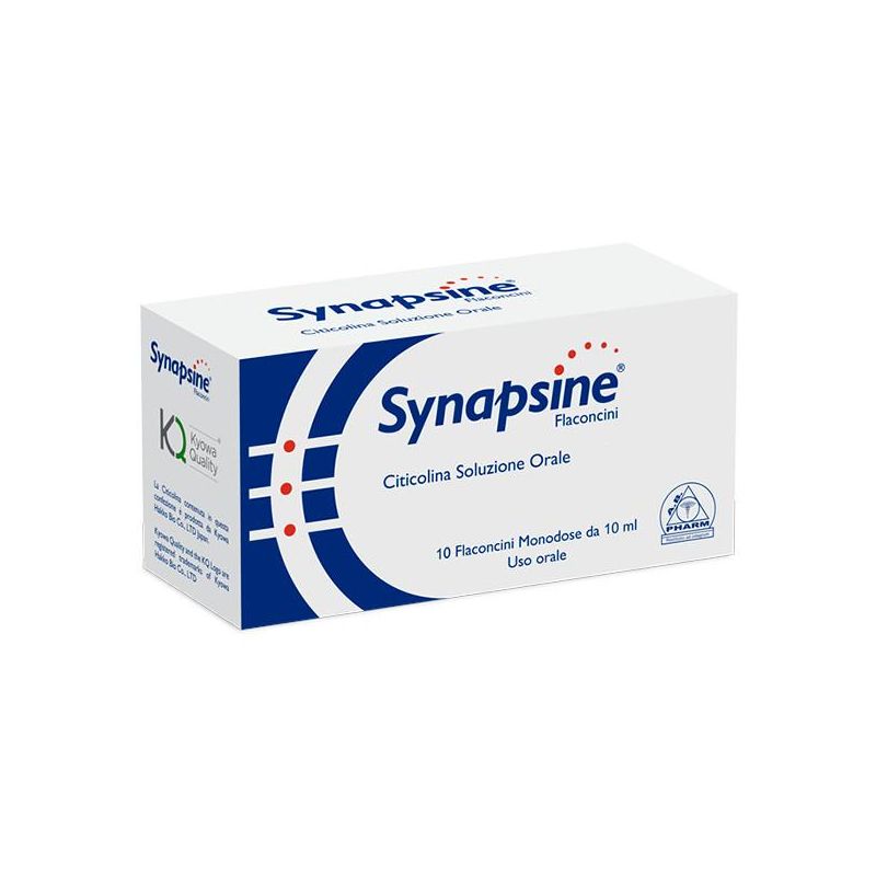 Synapsine 500mg - Pacco da 10 Flaconcini da 10ml