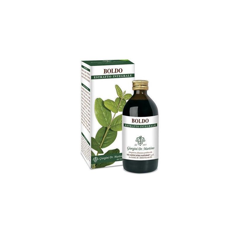 Boldo Estratto Integrale - Integratore Naturale in Liquido 200ml