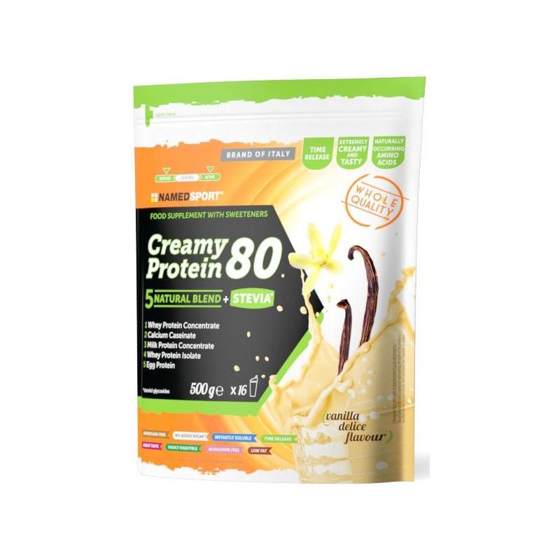 Named Sport Vanilla Delice Creamy Protein Supplement 500g