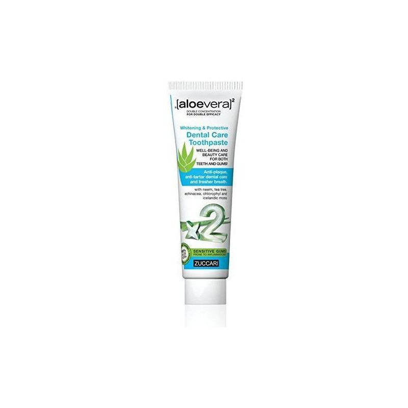 Dentifricio Sbiancante e Protettivo Aloe Vera con Stevia 100ml