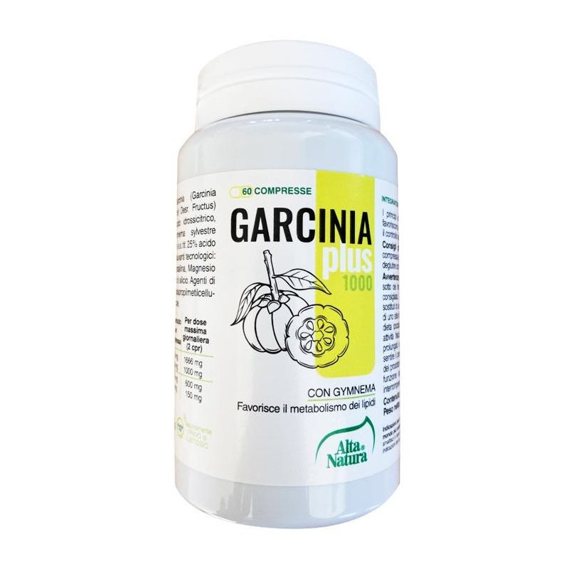 Garcinia Plus 1000 - Complemento Alimentare con 60 Compresse