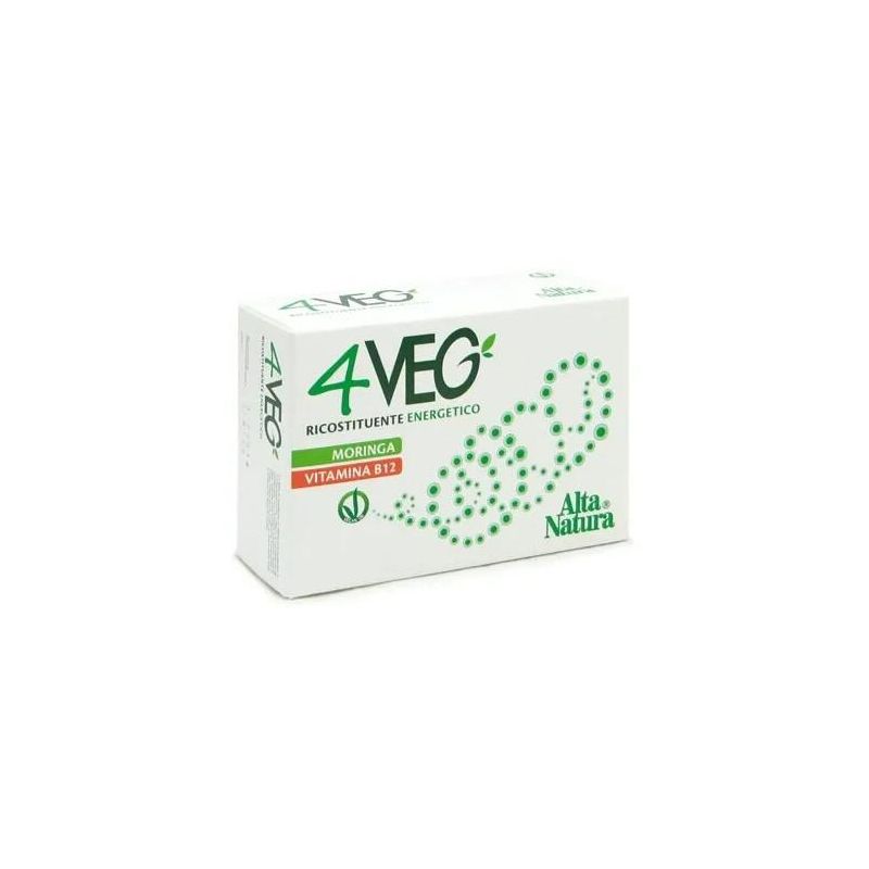 Alta Natura - 60 Compresse Vegetali da 1g - Integratore 4 Veg