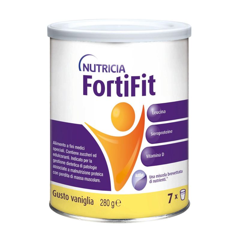Nutricia Fortifit 280g, Proteina in Polvere Vaniglia
