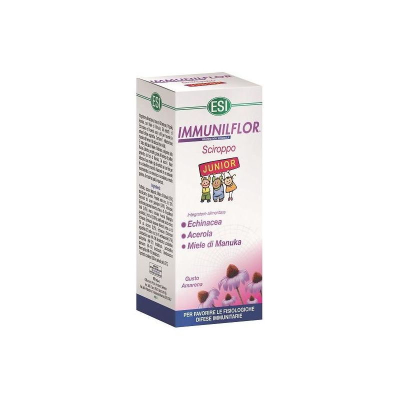 Immunilflor Junior Sciroppo per il sistema immunitario - 180ml