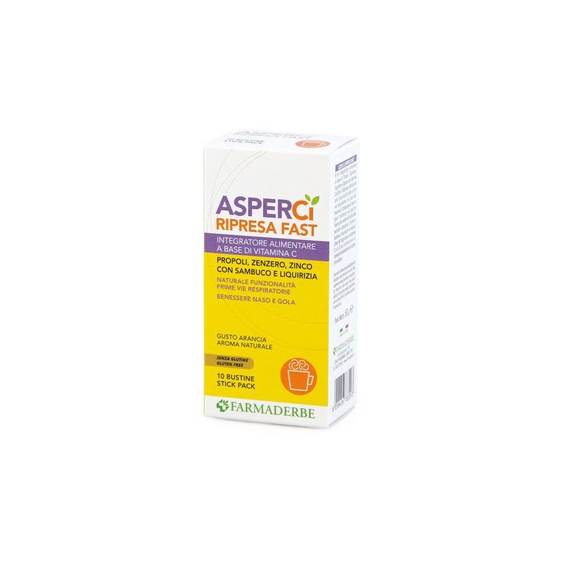 Asper Fast Recovery - 10 Bustine Effervescenti