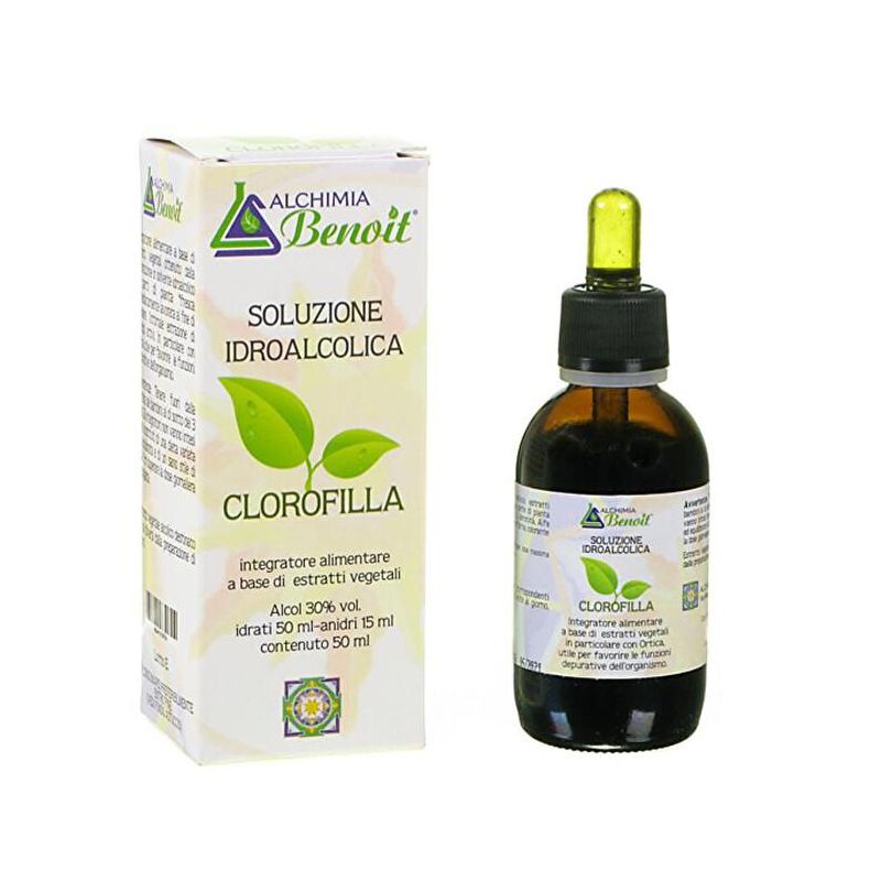 Benoit Soluzione Idroalcolica di Clorofilla, 50ml