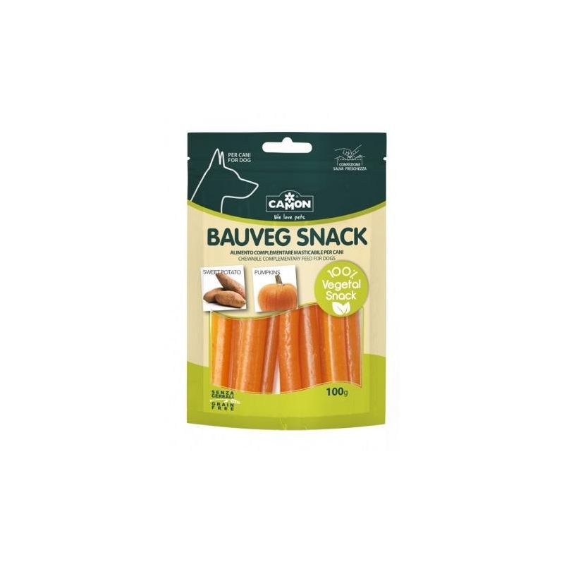 Camon Snack Patata Dolce/Zucca Per Cani 100g