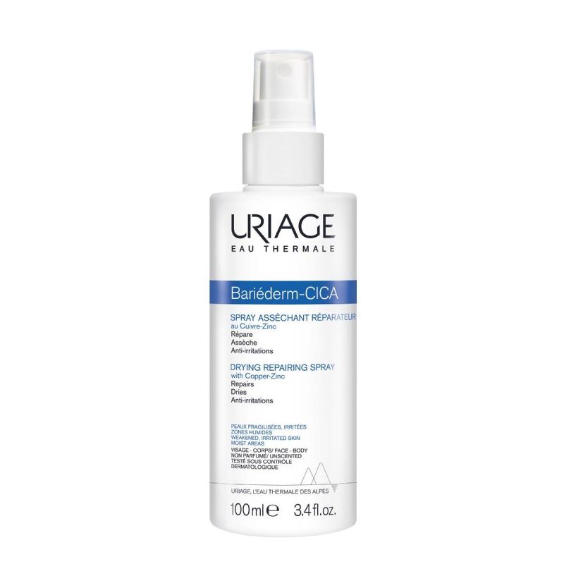 Uriage Bariederm Cica-Spray per la Cura della Pelle, 100ml
