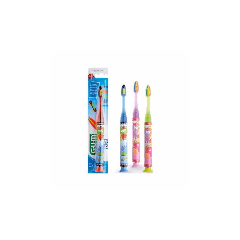 Spazzolino Luminoso Gum per Bambini di 7-9 Anni - 1 Pezzo