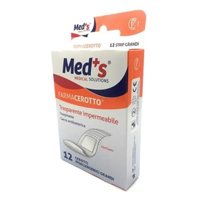 Farmacerotto Meds Strisce Ipoallergeniche Grande - 12 Pezzi