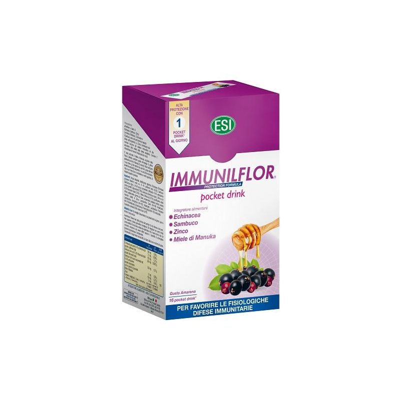 Immunilflor 16 Immune Booster Pocket Drink