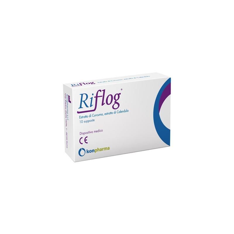 Riflog: Pacchetto da 10 Supposte Anti-Infiammatorie