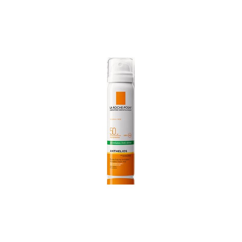 La Roche-Posay Anthelios Spray Solare Invisibile SPF 50 per il Viso, 75ml