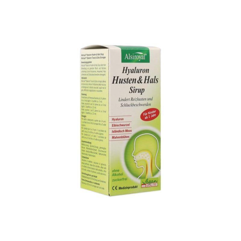 Hyaluron Sciroppo per Tosse & Gola - 150ml