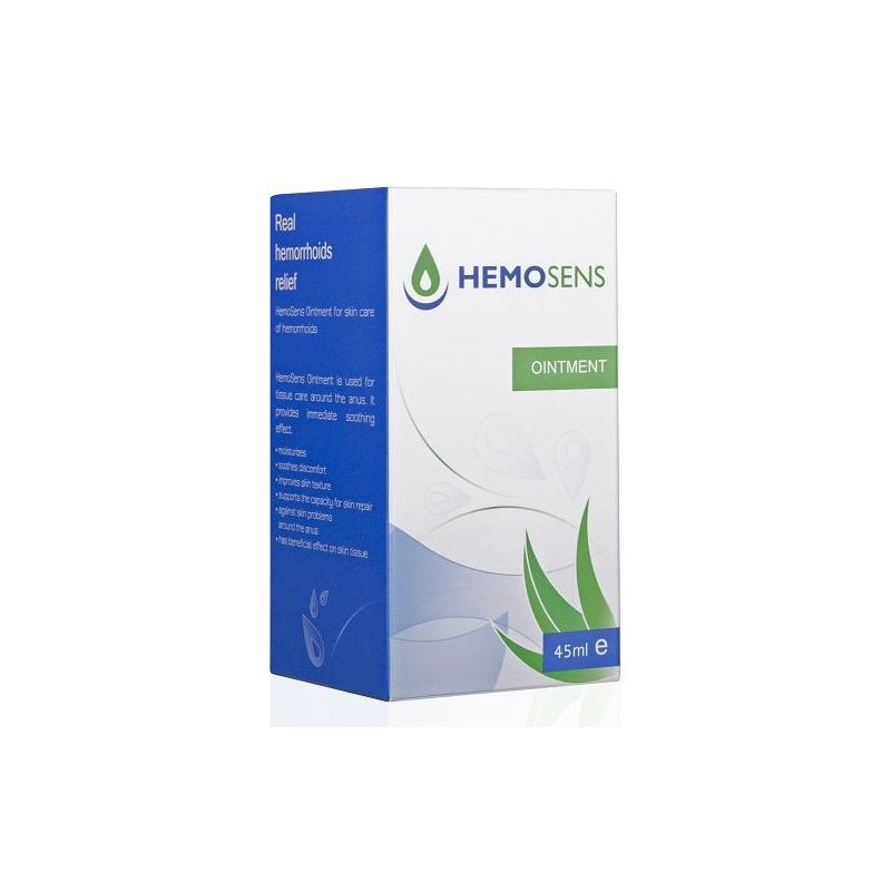 HemoSens Emolliente Pomata per Emorroidi, 45ml