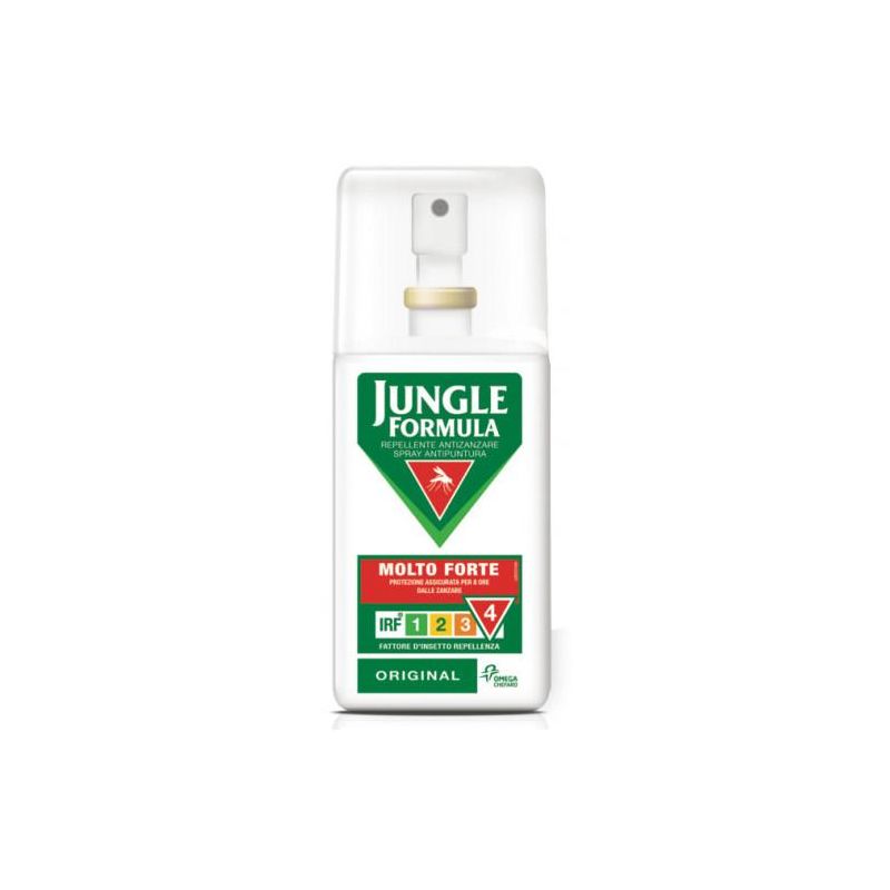 Jungle Formula Extra Forte Spray Anti-Zanzare Originale, 75ml