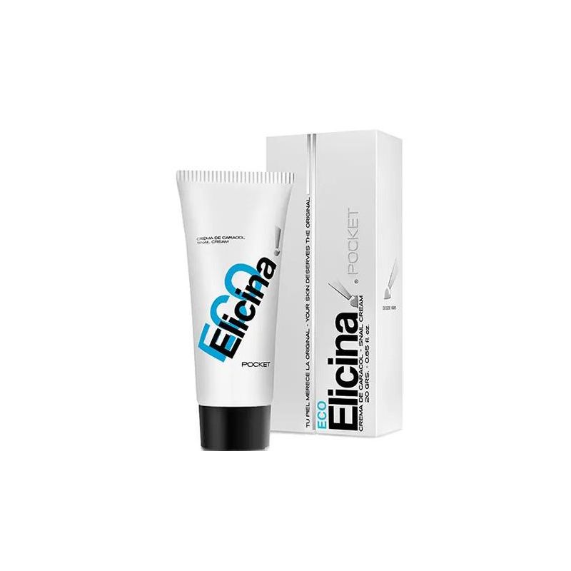 Elicina Eco Pocket Crema Viso con Estratto di Bava di Lumaca - 20g