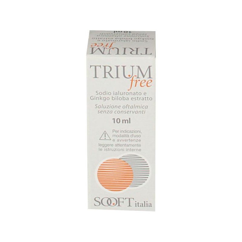 Gocce Oculari Trium Free - Trattamento Oculare Riidratante 10ml
