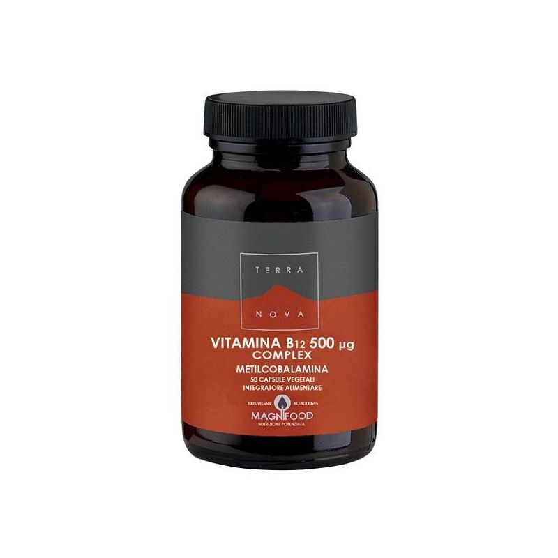 Terranova Complex di Vitamina B12 Metilcobalamina - 50 Capsule