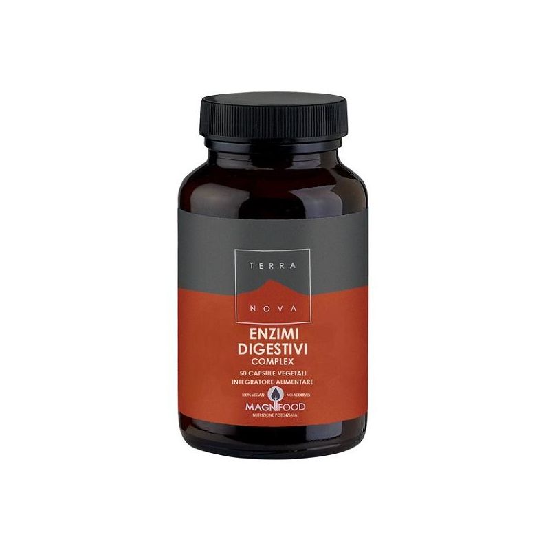Terranova Complex Enzimi Digestivi - 50 Capsule