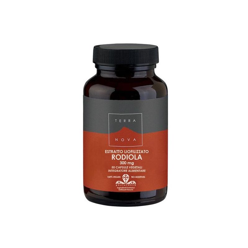 Terranova Rhodiola 300mg - Confezione da 50 Capsule