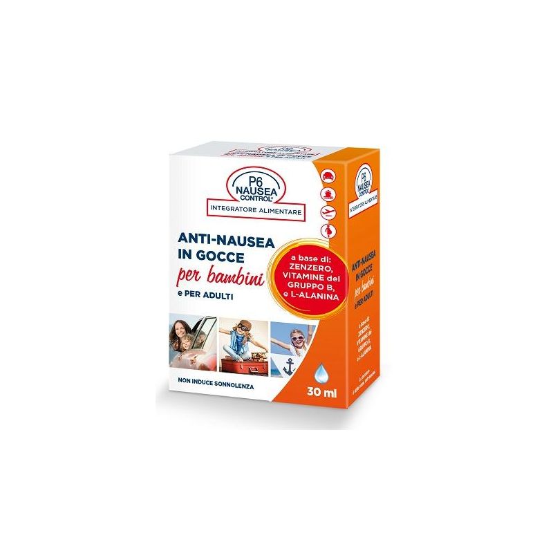 P6 Controllo Nausea - Gocce Antinausea 30ml