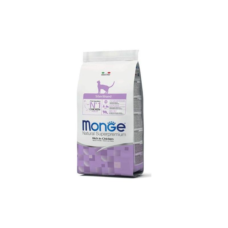 Monge Cibo Secco per Gatti Adulti Sterilizzati, 1,5 Kg