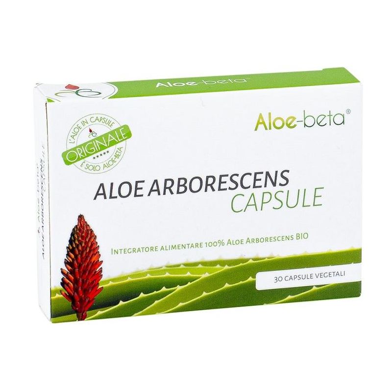 Aloe Beta - 30 Capsule di Aloe Arborescens