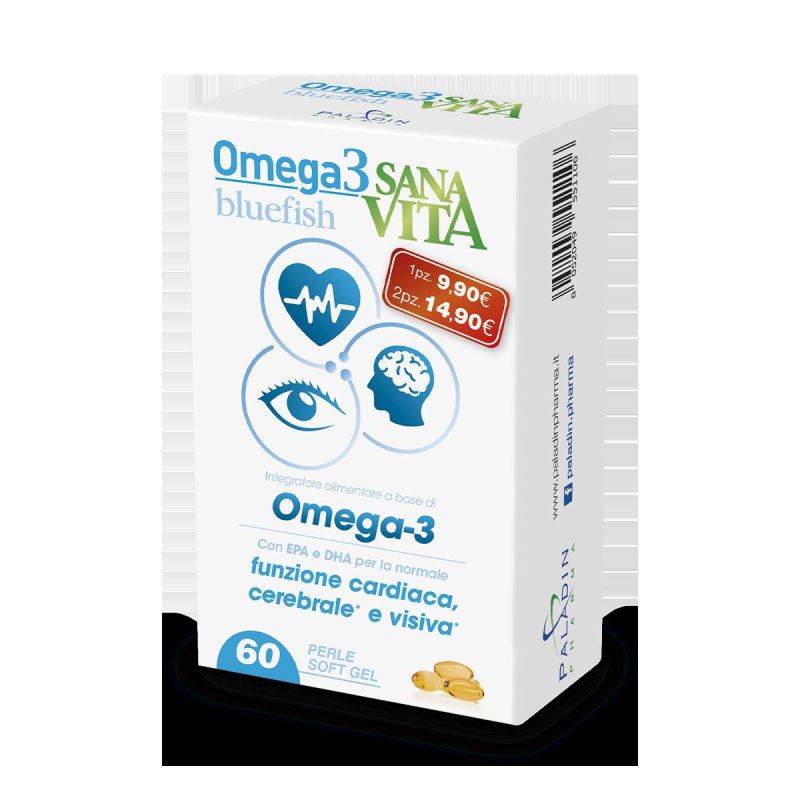 Sanavita Blue Fish Omega-3 60 Capsule
