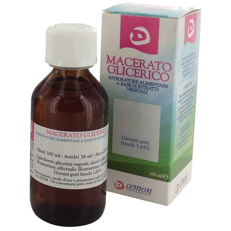Cemon Macerato Glicerico di Gemme di Alnus Glutinosa, 100ml