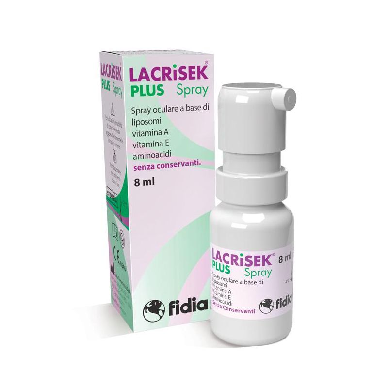 Lacrisek Plus Spray Oftalmico Soluzione 8ml